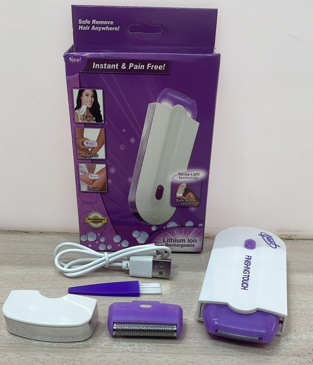 Instant Painless Facial Body Hair Remover Trimmer - Premium  from Mystical9 - Just Rs 799 /- Shop now at Mystical9.com