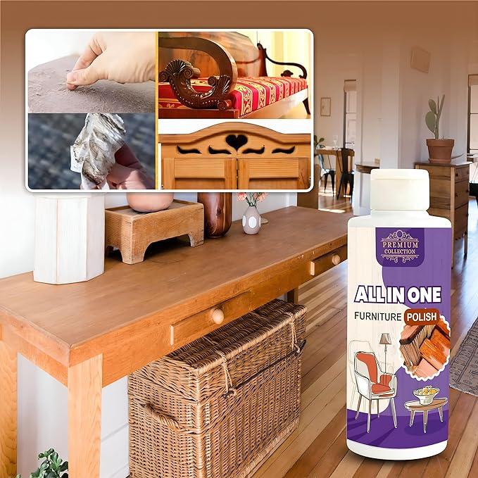 Polish Furniture Cleaner Shiner Floor Coating Paint Wood 100ML (Pack of 2) - Premium  from Mystical9 - Just Rs 499 /- Shop now at Mystical9.com