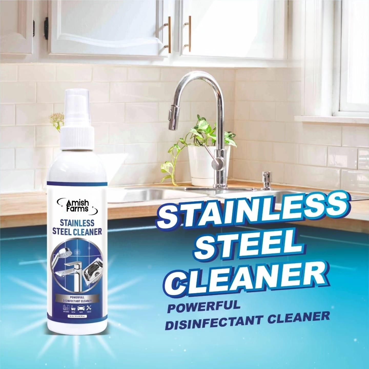 Stainless Steel Cleaner and Polish- 100 ML - Premium  from Mystical9 - Just Rs 499 /- Shop now at Mystical9.com