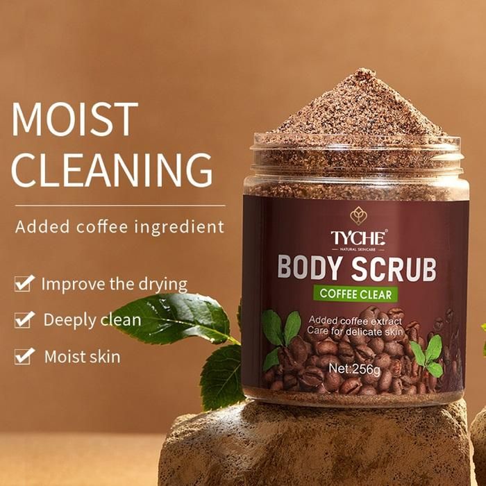 Tyche Coffee Clear Body Scrub - For Face & Body (256g) - Premium  from Mystical9 - Just Rs 900 /- Shop now at Mystical9.com