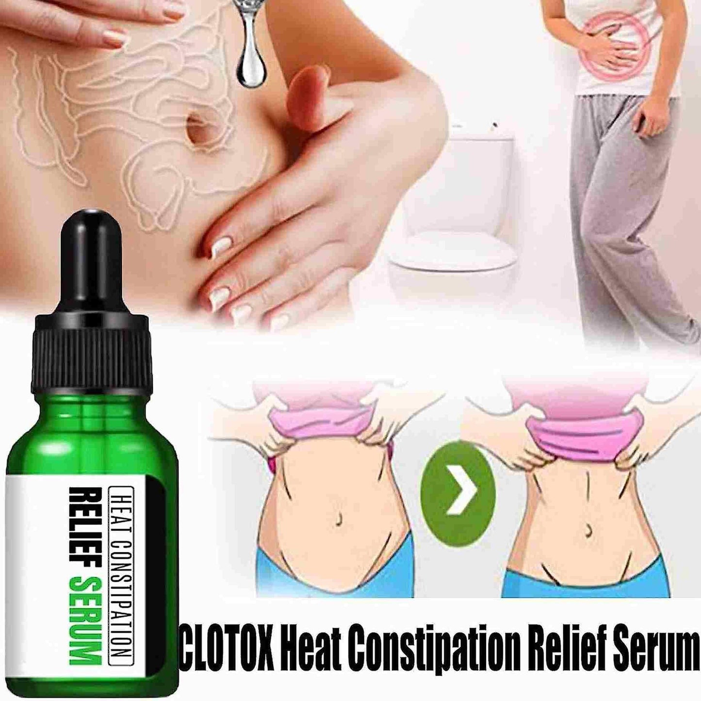 Heat Constipation Relief Serum 50 ML (Pack of 2) - Premium  from Mystical9 - Just Rs 700 /- Shop now at Mystical9.com