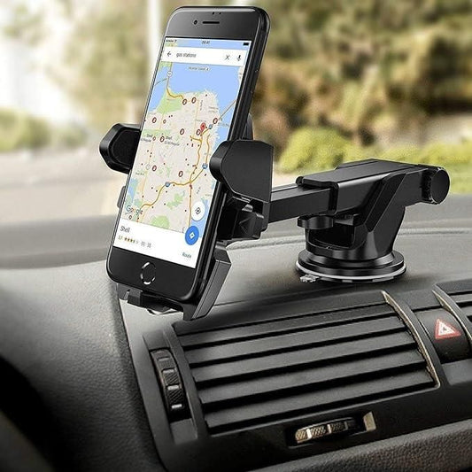 Revolex Zoom Star Pros Car Mobile Holder For Dashboard Black - Premium  from Mystical9 - Just Rs 590 /- Shop now at Mystical9.com