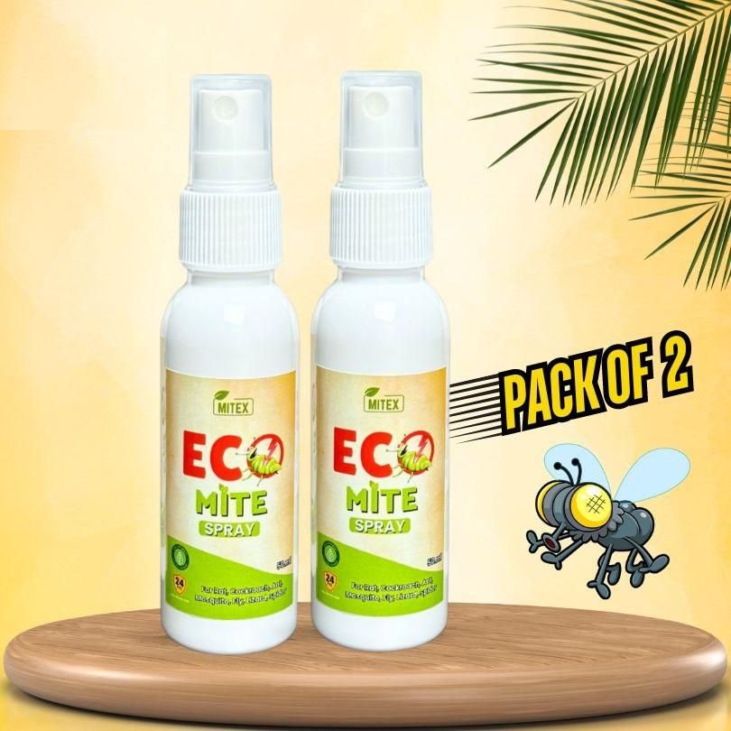 Eco Mite Spray (Pack of 2) - Premium  from Mystical9 - Just Rs 470 /- Shop now at Mystical9.com