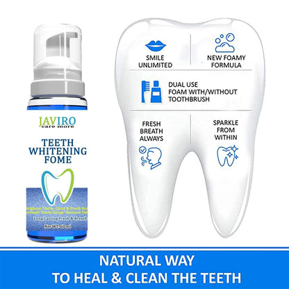 Teeth Whitening Fome (60 ML) - Premium  from Mystical9 - Just Rs 649 /- Shop now at Mystical9.com