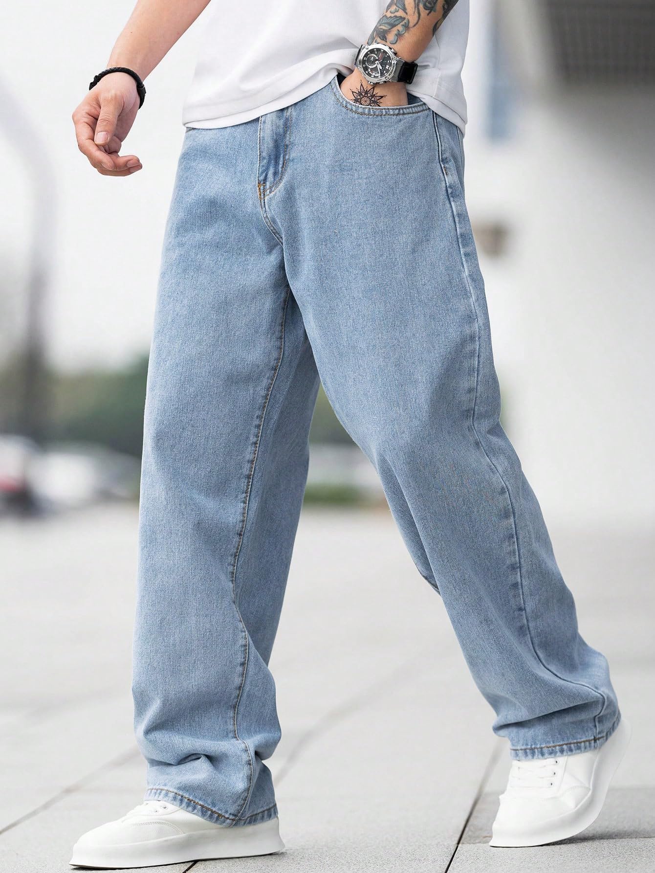 KOTTY Mens Regular Fit|Classic Design with Stylish Look |Day Comfort|Mide Rise Strachable Jeans