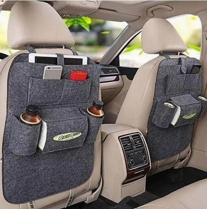 Car Back Seat Storage Organizer (Pack of 2) - Premium  from Mystical9 - Just Rs 1199 /- Shop now at Mystical9.com