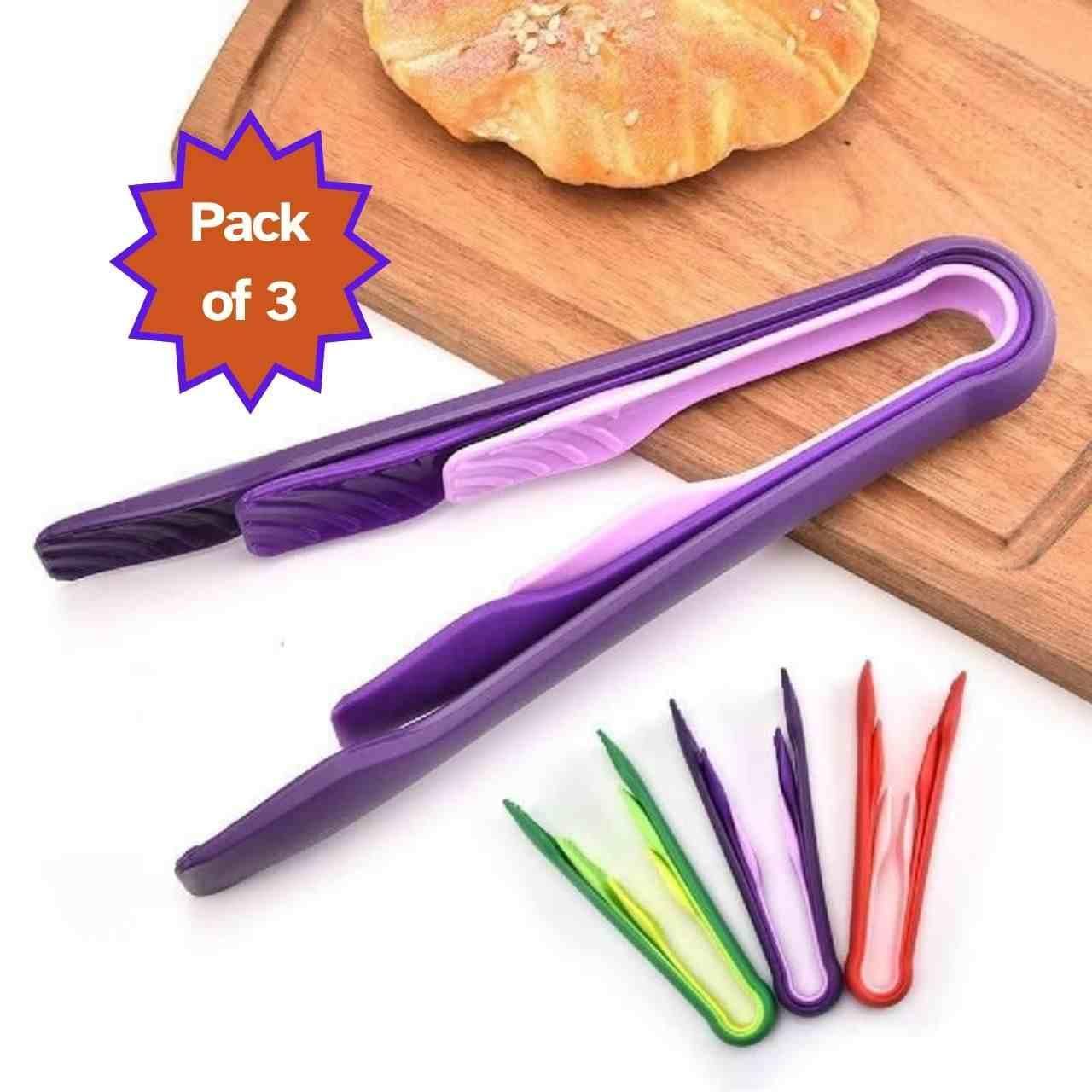 Multi-Functional Tongs (Set of 3) - Premium  from Mystical9 - Just Rs 621 /- Shop now at Mystical9.com