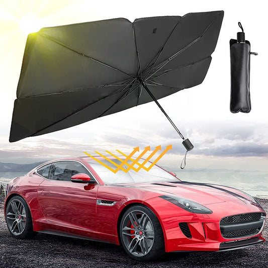 Car Windshield Sun Shade Umbrella� - Premium  from Mystical9 - Just Rs 849 /- Shop now at Mystical9.com