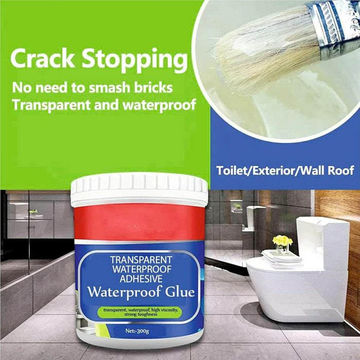 Transparent Crack Seal Glue Waterproof Solution for Roof Leakage ( Pack Of 2 )