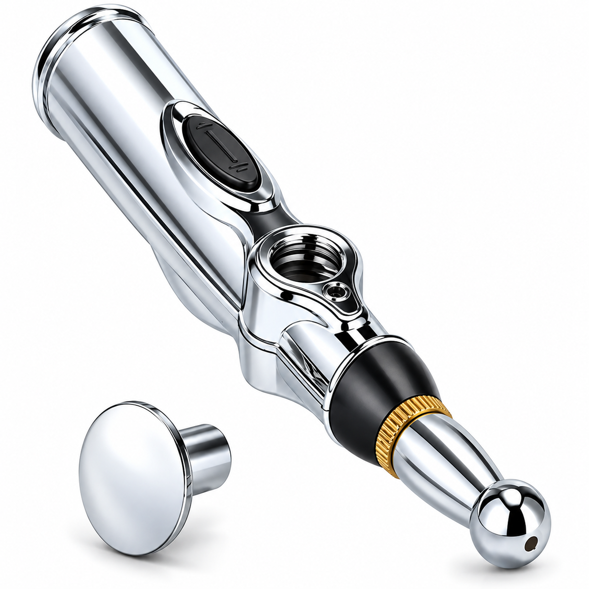9-Level 3-in-1 Acupressure Massager Pen with FREE Massage Gel