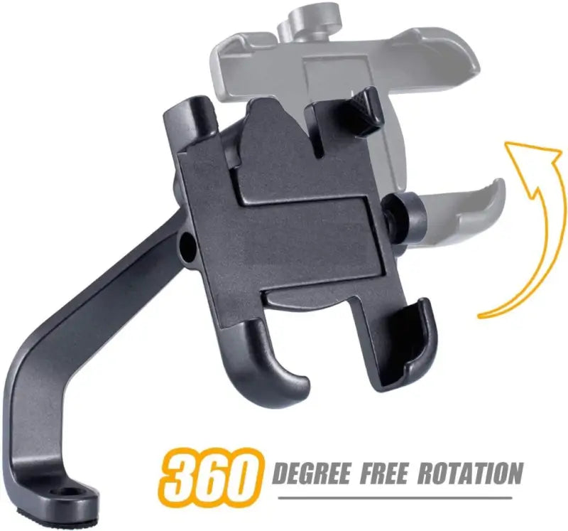 Motorcycle Bicycle Waterproof Mobile Stand, Adjustable Handlebar Phone Holder for Bike & Scooter