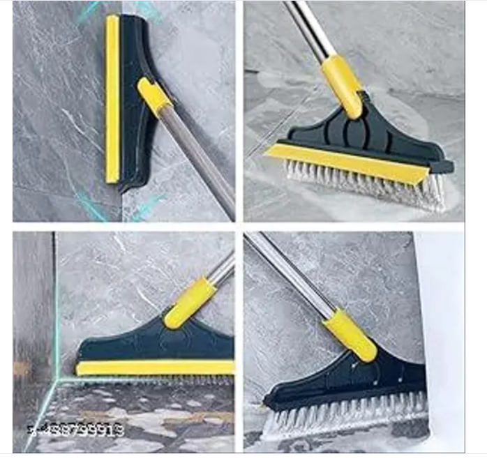 Microfiber Feather Ceiling Duster+2 in 1 Tiles Cleaning Brush+Free Gap Cleaning Brush (Pack of 3) - Premium  from Mystical9 - Just Rs 499 /- Shop now at Mystical9.com