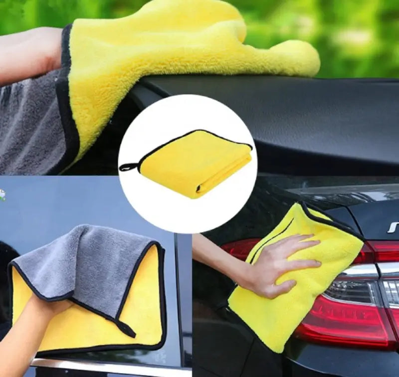40x40 cm Microfiber Towel Cleaning Cloth for Car, Home, Kitchen and Multipurpose Cleaning, 1 Pc