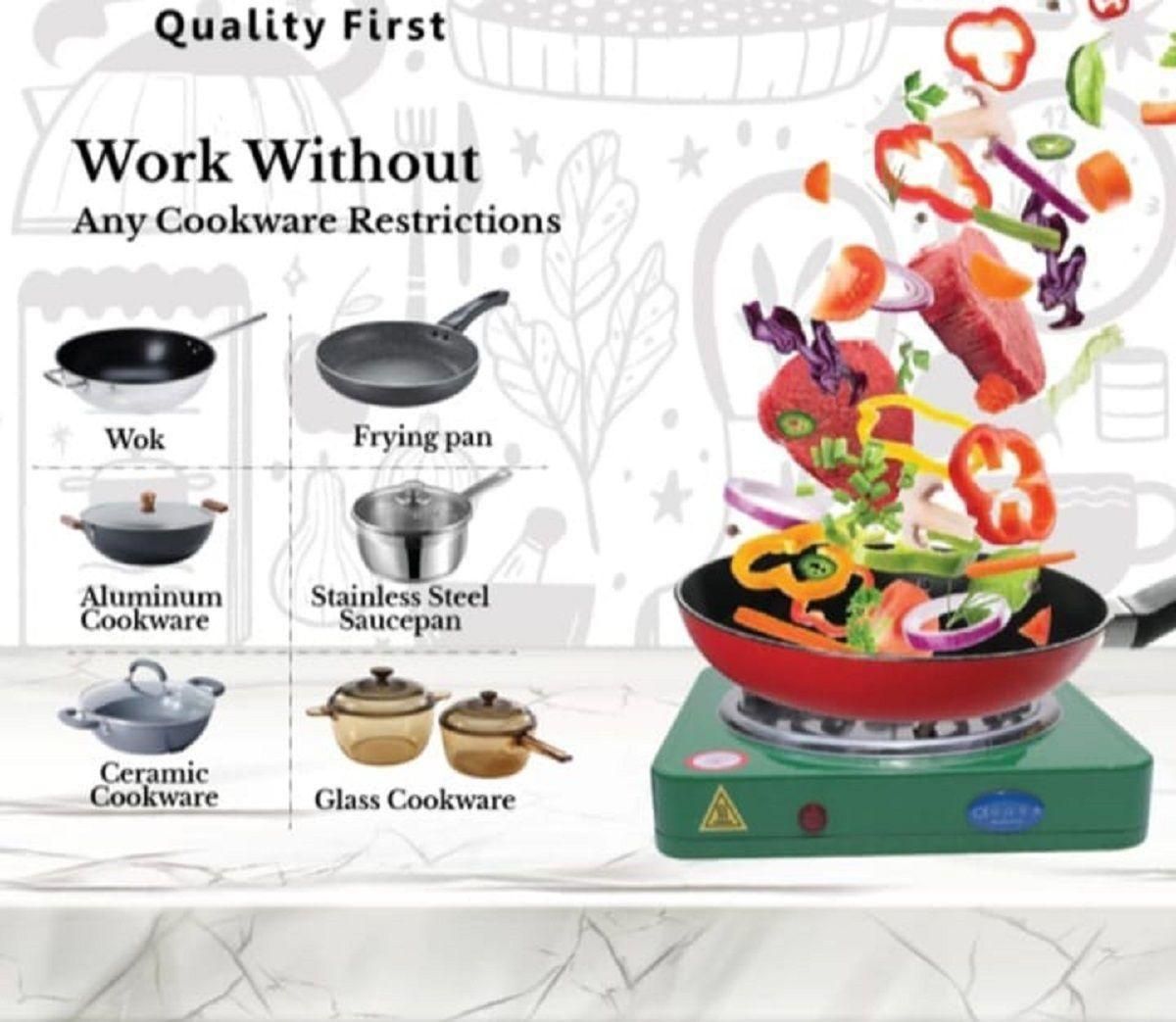 Flameless Electric Cooking Stove (Muticolor) - Premium  from Mystical9 - Just Rs 999 /- Shop now at Mystical9.com