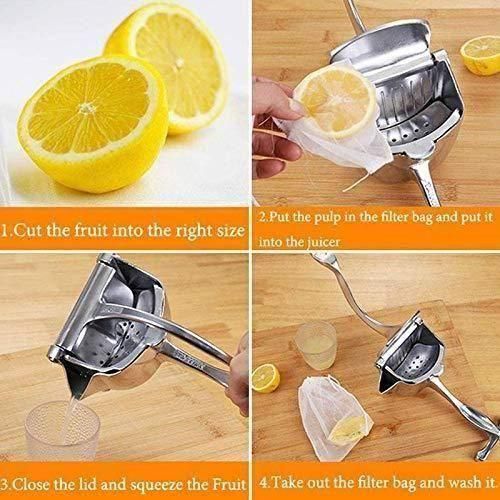 Manual Fruit Press Aluminum Squeezer/Juicer - Premium  from Mystical9 - Just Rs 800 /- Shop now at Mystical9.com