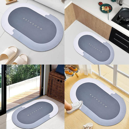 Super Absorbent Bath Floor Mat - Premium  from Mystical9 - Just Rs 650 /- Shop now at Mystical9.com