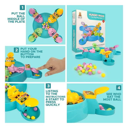 Fun Hungry Frog Eating Beans Games, Table Top Desktop Finger Toy Game - Premium  from Mystical9 - Just Rs 950 /- Shop now at Mystical9.com