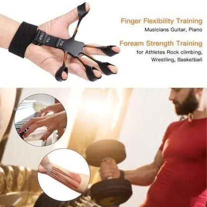 FINGER EXERCISER HAND STRENGTHENER(Pack Of 1) - Premium  from Mystical9 - Just Rs 550 /- Shop now at Mystical9.com