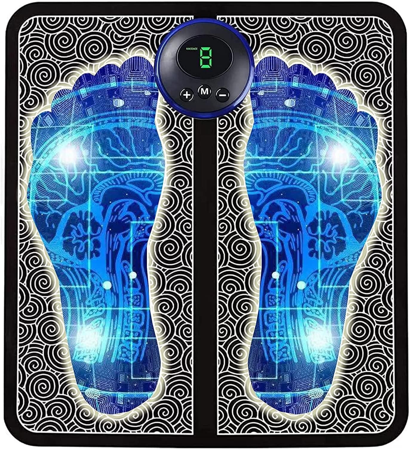 Vibrating Bubble Electric Ems Foot Massager Pad - Premium  from Mystical9 - Just Rs 770 /- Shop now at Mystical9.com