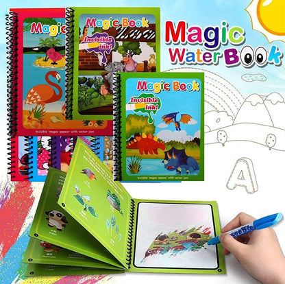 Reusable Magic Water Painting Book - Premium  from Mystical9 - Just Rs 600 /- Shop now at Mystical9.com