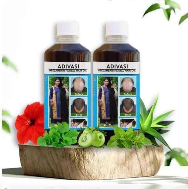 Adivasi Herbal Hair Oil 100ML (Pack of 2) - Premium  from Mystical9 - Just Rs 650 /- Shop now at Mystical9.com