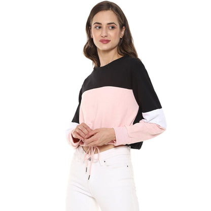 Campus Sutra Women's Cotton Sweatshirt - Premium  from Mystical9 - Just Rs 1699 /- Shop now at Mystical9.com