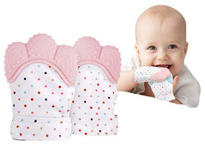 Silicone Self Soothing Teether Gloves Toy for Babies - Premium  from Mystical9 - Just Rs 700 /- Shop now at Mystical9.com