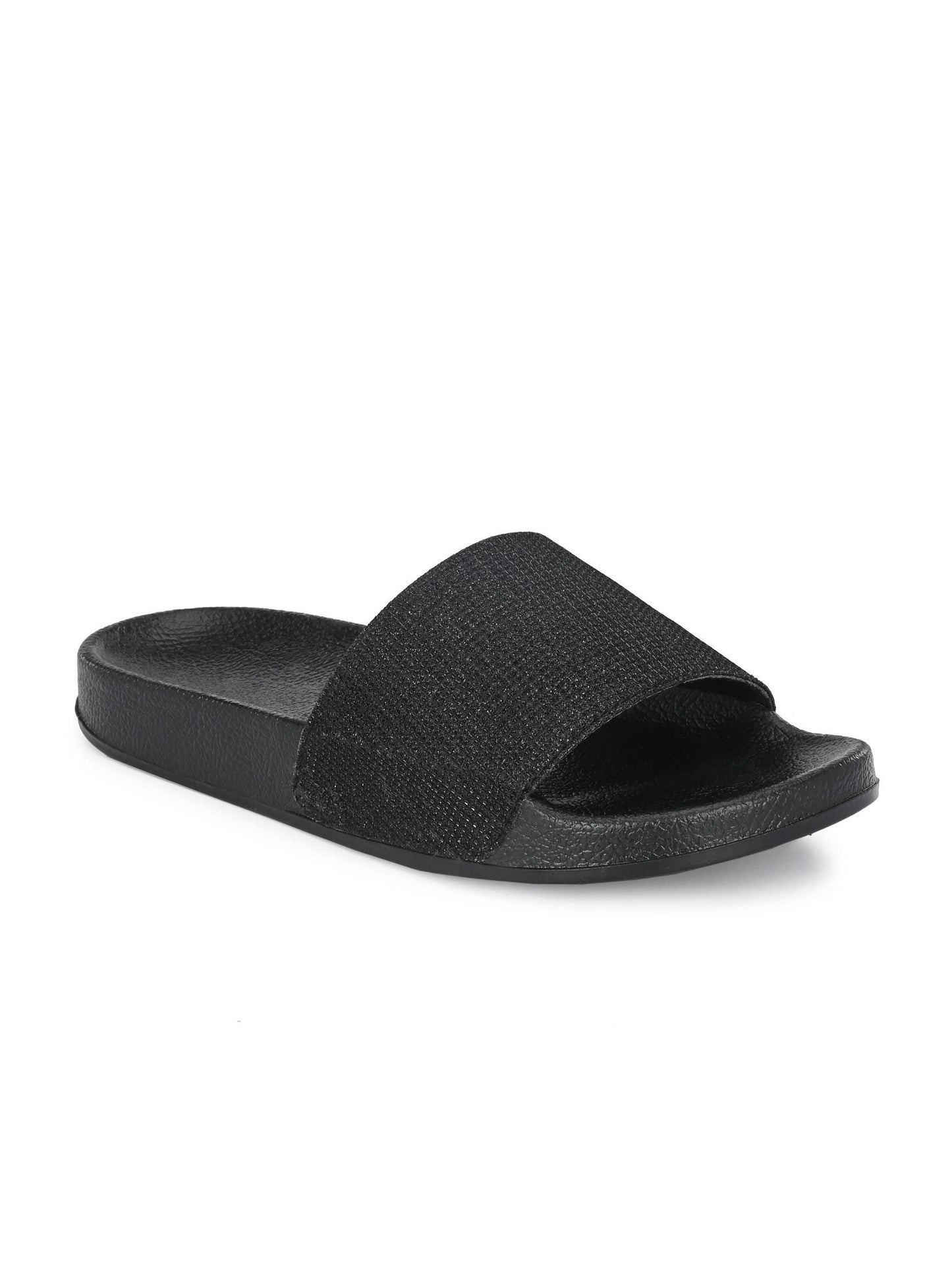 BUCIK Women's Synthetic Leather Slip-On Casual Sliders - Premium  from Mystical9 - Just Rs 900 /- Shop now at Mystical9.com