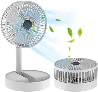 Powerful Rechargeable Table Fan - Premium  from Mystical9 - Just Rs 850 /- Shop now at Mystical9.com