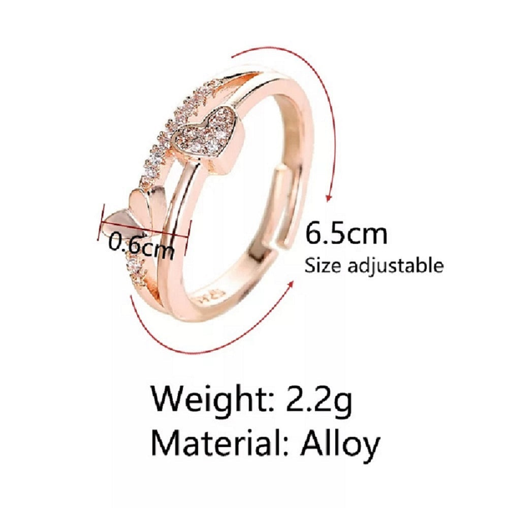 Titanium Stylish Look Women Ring Stainless Steel Silver Plated Ring - Premium  from Mystical9 - Just Rs 599 /- Shop now at Mystical9.com