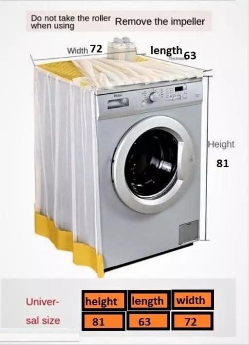 Front Loading Washing Machine Cover - Premium  from Mystical9 - Just Rs 700 /- Shop now at Mystical9.com