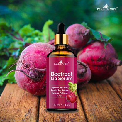 Park Daniel Beetroot Lip Serum Oil- For Soft and Shiny Lips (30ml) - Premium  from Mystical9 - Just Rs 550 /- Shop now at Mystical9.com