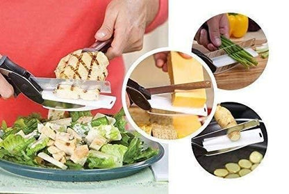 Cleaver Cutter - 2 in 1 Kitchen Knife / Cleaver Cutters - Premium  from Mystical9 - Just Rs 550 /- Shop now at Mystical9.com