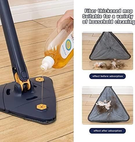 Blue Squeezing Triangle Cleaning Mop - Premium  from Mystical9 - Just Rs 850 /- Shop now at Mystical9.com