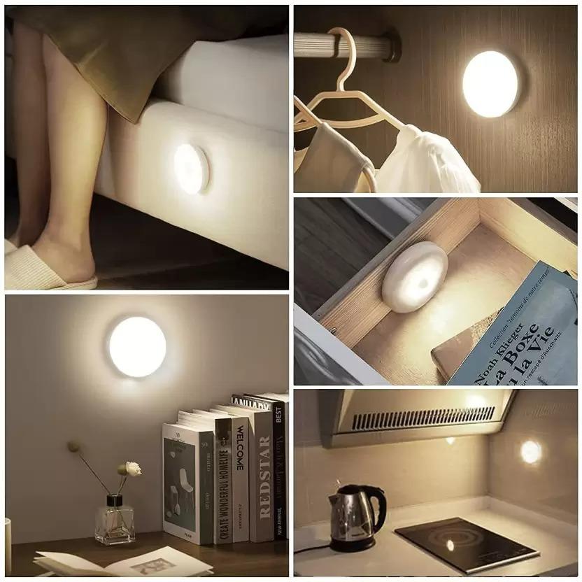 Motion Sensor Light for Home with USB Charging Wireless Self Adhesive LED Night Light - Premium  from Mystical9 - Just Rs 650 /- Shop now at Mystical9.com