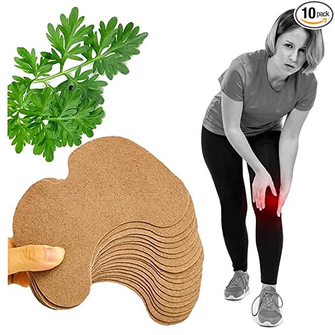 4beauty Therapy Herbal Knee Plaster Sticker Pain Relief and Inflammation Patches Joint Knee Relief Patches Kit Natural Wormwood Extract Sticker Knee Pain Relief Patches For Men Women Pack Of (10) - Premium  from Mystical9 - Just Rs 550 /- Shop now at Mystical9.com