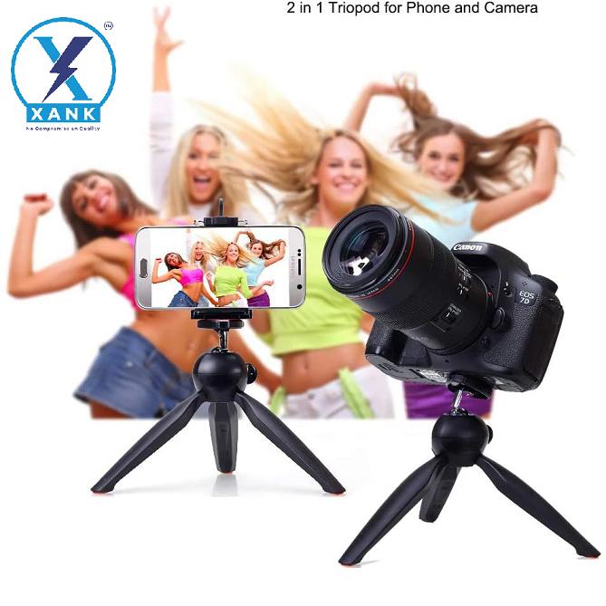 XANK YT-228 Tripod (Black, Supports Up to 1000 g) - Premium  from Mystical9 - Just Rs 600 /- Shop now at Mystical9.com