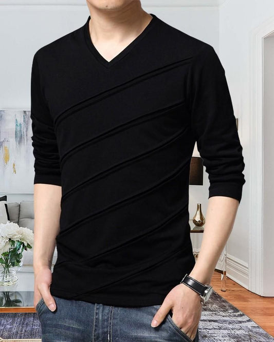 Men's Full Sleeve Casual T-shirts - Premium  from Mystical9 - Just Rs 649 /- Shop now at Mystical9.com