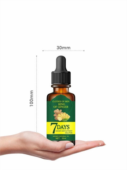 Ginger Hair Growth Oil (Pack of 2) - Premium  from Mystical9 - Just Rs 500 /- Shop now at Mystical9.com