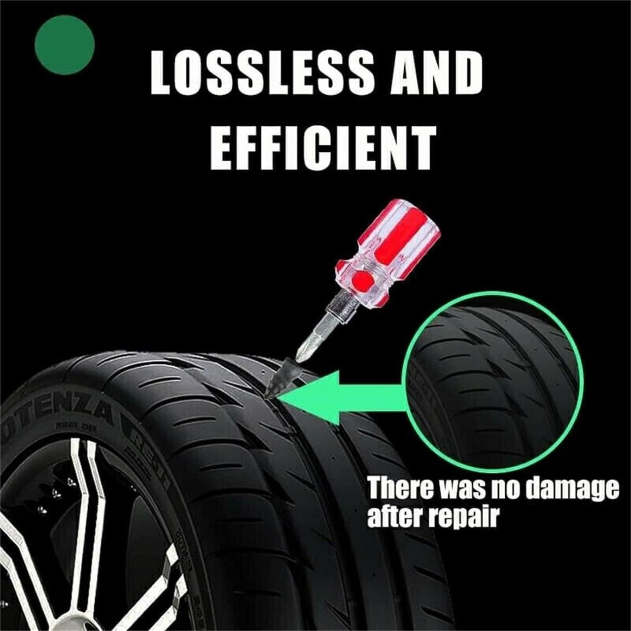 Motorcycle Car Fast Tool Self-Service Tire Repair Nail (Pack of 10) - Premium  from Mystical9 - Just Rs 600 /- Shop now at Mystical9.com