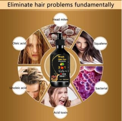 BLOSDREAM Black Hair Shampoo - Premium  from Mystical9 - Just Rs 630 /- Shop now at Mystical9.com