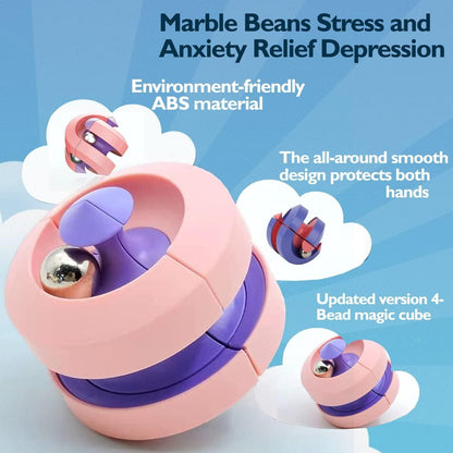 Bead Track Cube Fidget Smooth Rolling and Twisting Motion for Quiet Sitting Game - Premium  from Mystical9 - Just Rs 599 /- Shop now at Mystical9.com