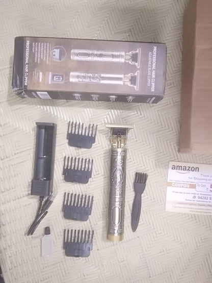 Hair Trimmer For Men Buddha Style Trimmer, Professional Hair Clipper, Adjustable Blade Clipper, Hair Trimmer and Shaver,Retro Oil Head Close Cut Precise hair Trimming Machine (Golden) - Premium  from Mystical9 - Just Rs 750 /- Shop now at Mystical9.com