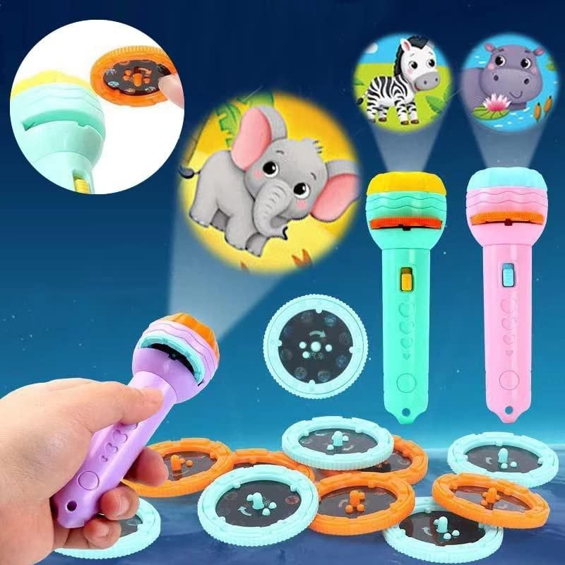 Slide Flashlight Torch Education Learning�Kids Toy - Premium  from Mystical9 - Just Rs 600 /- Shop now at Mystical9.com