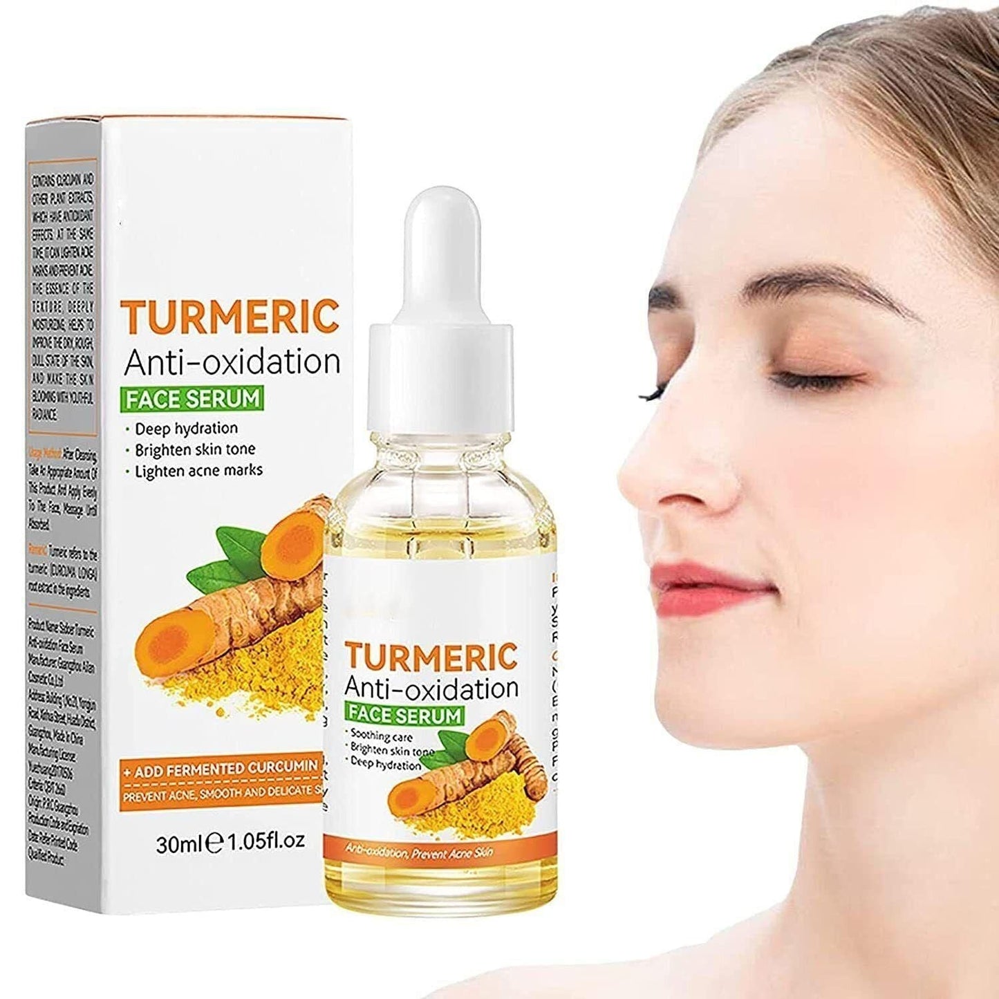 Turmeric Anti-Oxidation Face Serum - Premium  from Mystical9 - Just Rs 600 /- Shop now at Mystical9.com