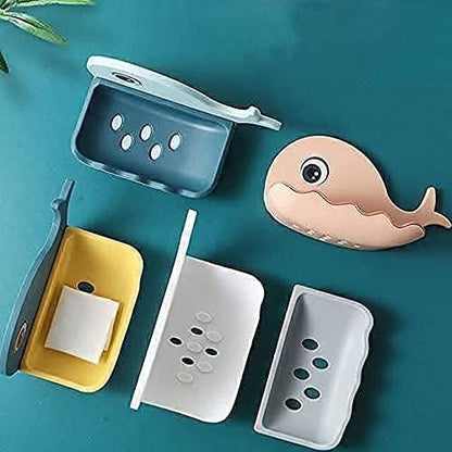 Fish-Shape Soap Dish Holder (Pack of 2) - Premium  from Mystical9 - Just Rs 600 /- Shop now at Mystical9.com