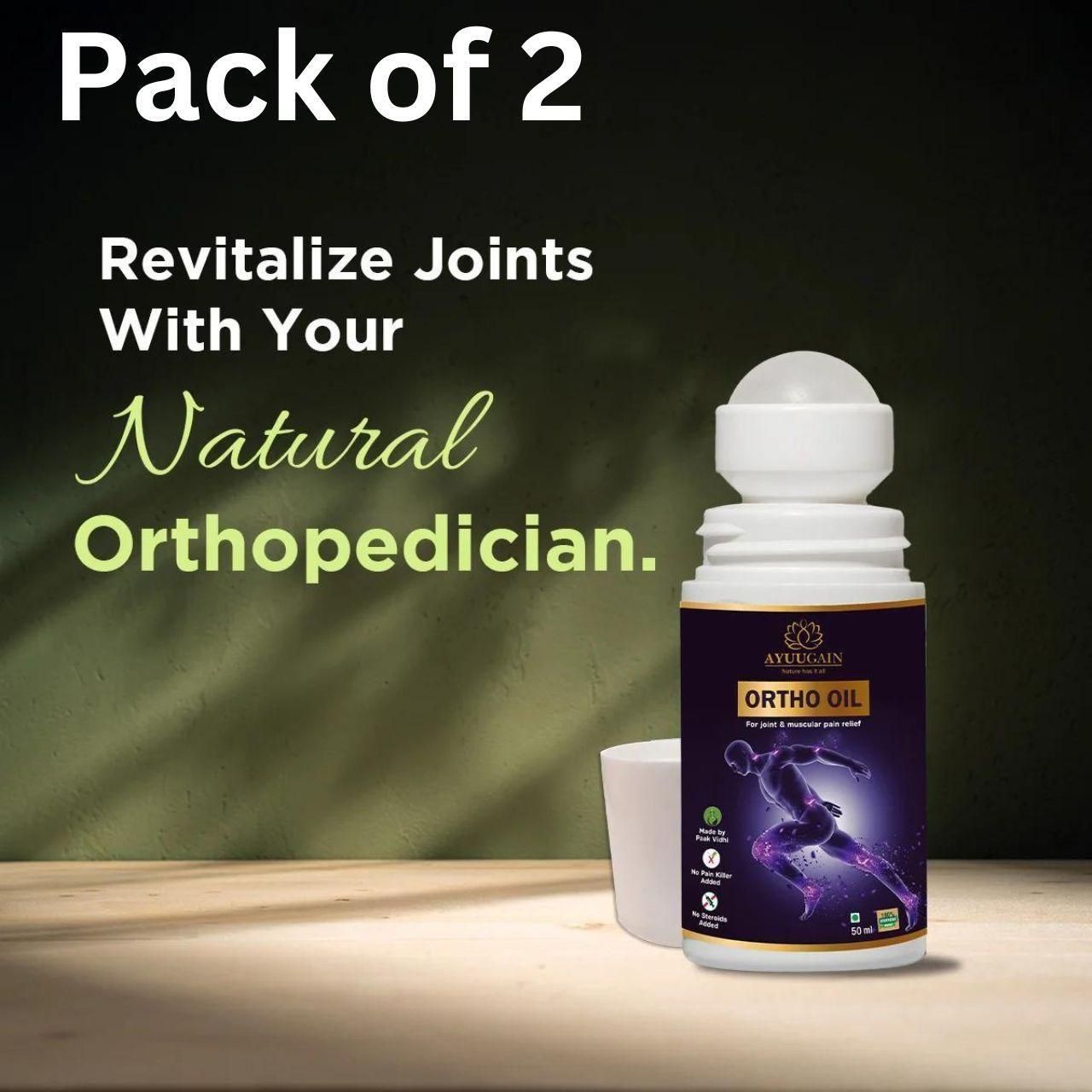 Ortho Oil Roll On (Pack of 2) - Premium  from Mystical9 - Just Rs 900 /- Shop now at Mystical9.com