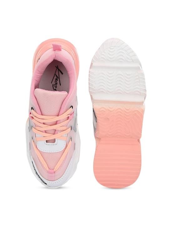 Knoos Women Colourblocked Sneakers - Premium  from Mystical9 - Just Rs 961 /- Shop now at Mystical9.com