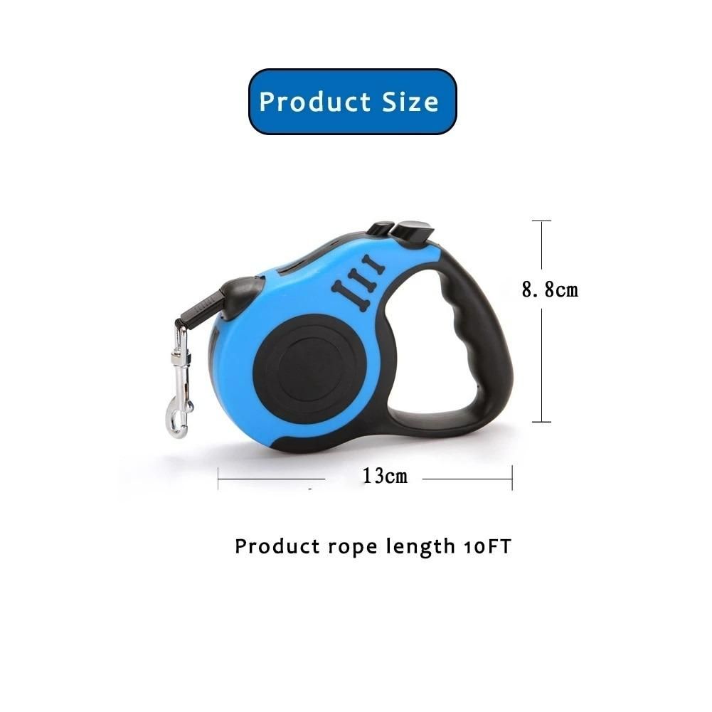 Dog Leash Retractable Dog Leash Automatic - Premium  from Mystical9 - Just Rs 750 /- Shop now at Mystical9.com