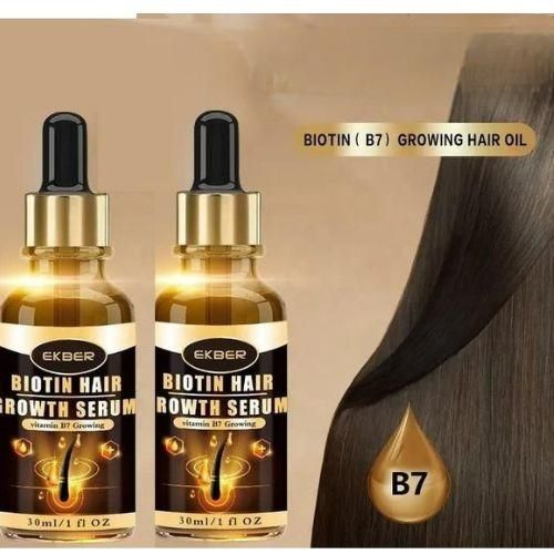 Herbal Biotin Anti Hair Loss Boosting Hair Growth Serum 30ML (Pack of 2) - Premium  from Mystical9 - Just Rs 700 /- Shop now at Mystical9.com